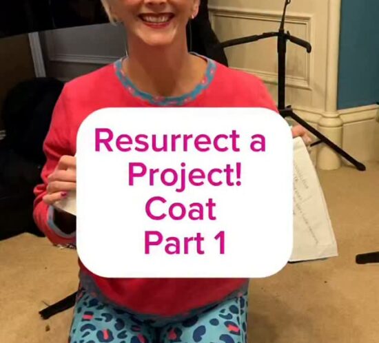 Resurrect an abandoned project with me - Coat Part1